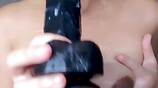 Teenager Loves Sucking Big Black Cock